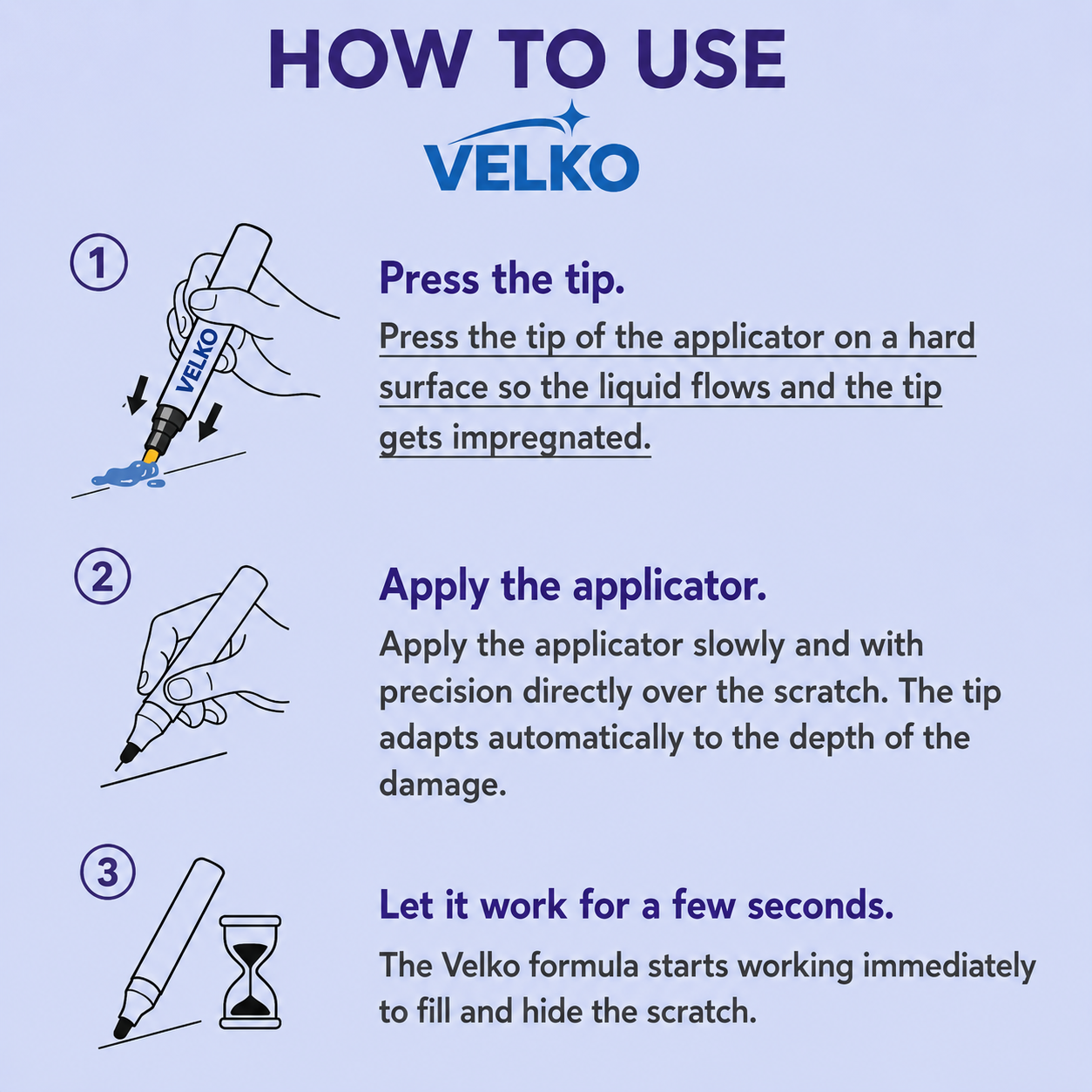 Velko – Scratch Repair Pen
